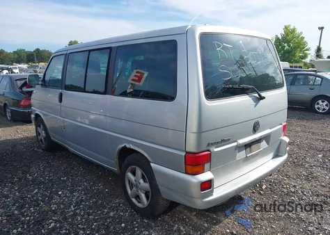 2003 Volkswagen Eurovan Mv z USA, uszkodzony, nr VIN WV2MB47053H002603
